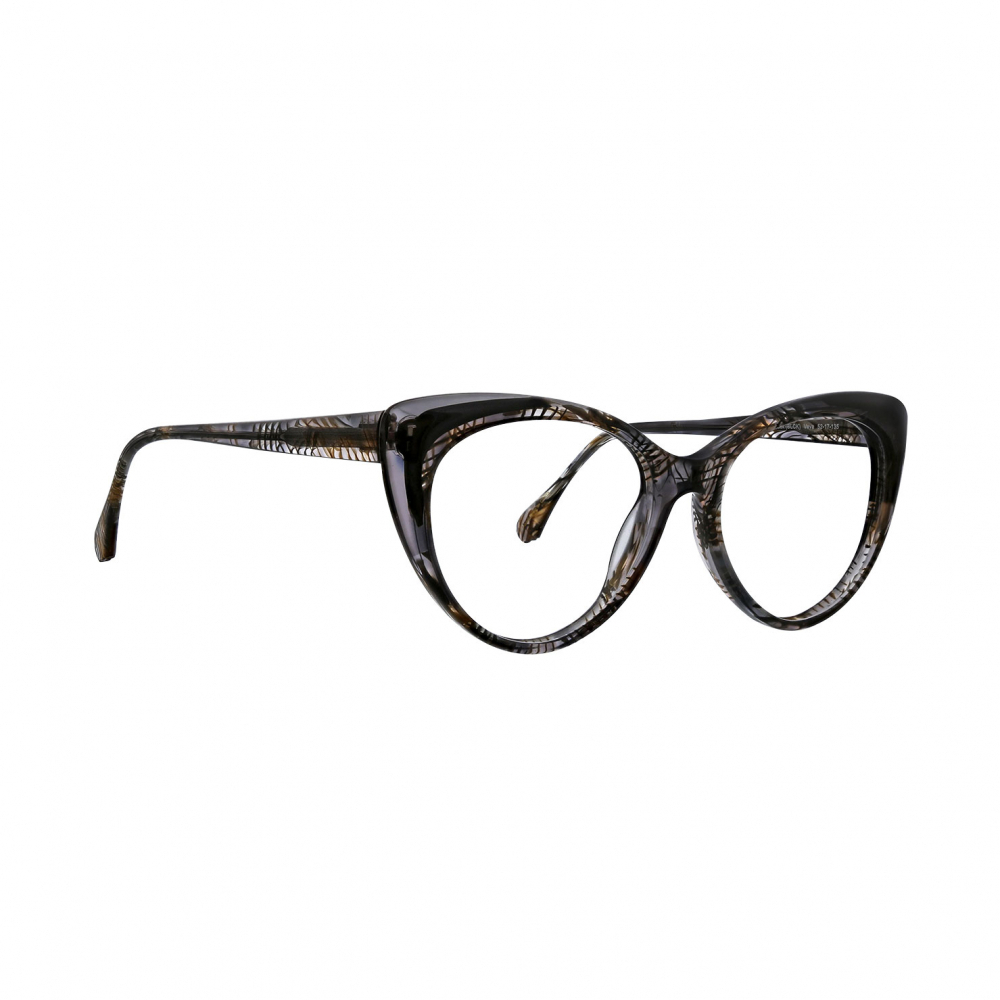 NWT Badgley Mischka VEVA Black Cat Eye 52mm Eyeglasses